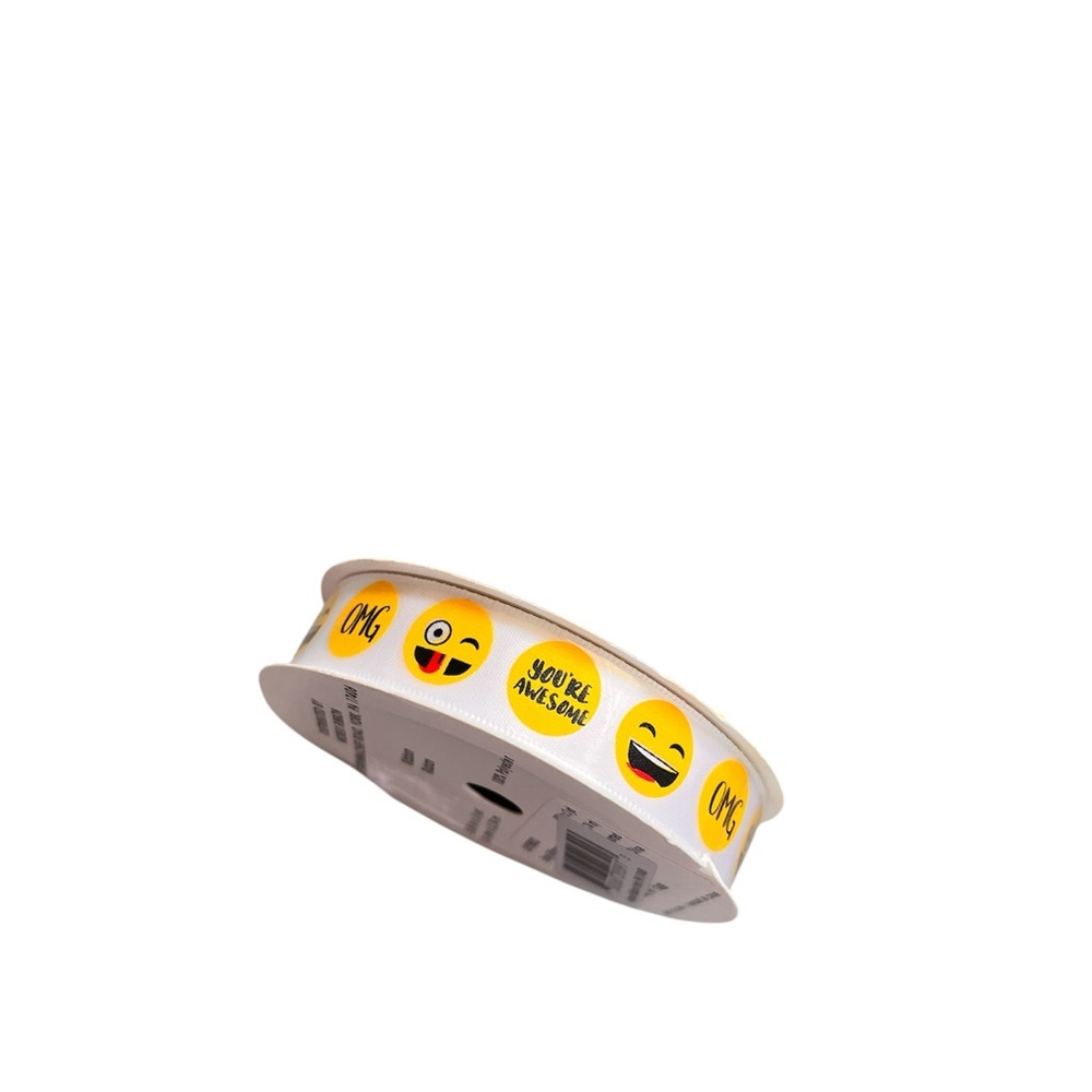 All Smiles Emoji Ribbon - Picture 2 of 3